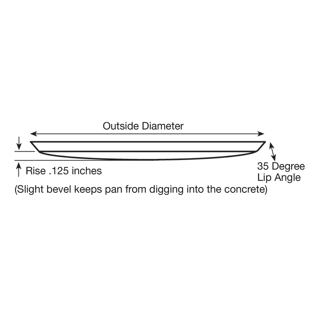 ProForm® Float Pan with Safety Rod