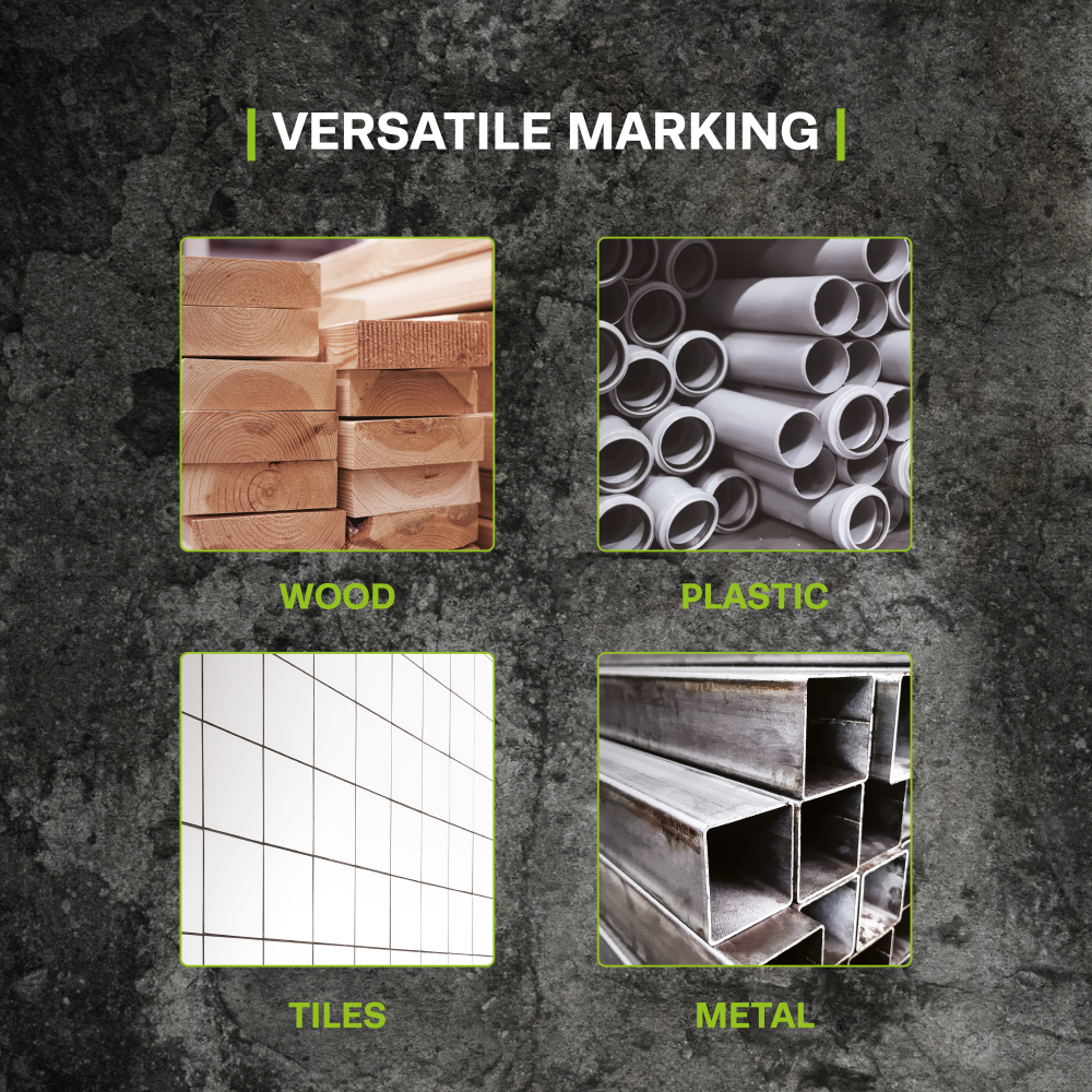 Tracer Deep Hole Construction Pencil w/ Replacement Lead set