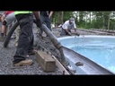 Forming and Pouring Cantilevered Concrete Pool Coping with Z Poolforms