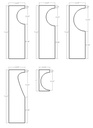Vieira Flexible Foam Bullnose Formliner