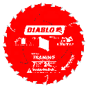 [DBL.<2.D0724W] Diablo 24T Framing Blade (7-1/4", Worm Drive)