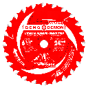 [DBL.<2.D0624DA] Diablo Demo Demon Framing Blade (6-1/2")