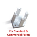 [ZCF.<2.ZC-002] Z Counterform Z Clips (Standard: 1-5/8" Thick, 2-1/4" Bullnose)