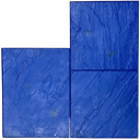 [VIE.ST.STLA-B] Vieira Large Ashler Slate Concrete Stamp (Rigid - Blue)