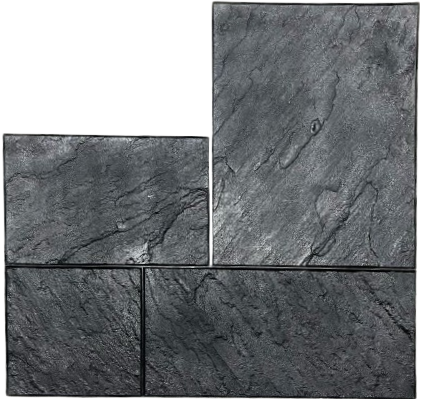 Vieira Large Ashlar Slate Concrete Stamp