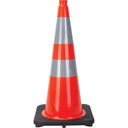 [PLS.WH.TC28] Traffic Cone with Reflective Collar (28", 4" & 6")