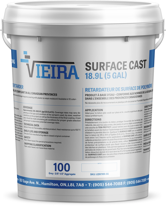 Vieira Surface Cast | Vieira Concrete Supplies