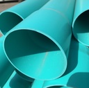 [PVC.YD.10x4GN] PVC Pipe 4" x 10' (Green, Solid)