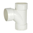[TLW.W2.040156] PVC 4" Sanitary Tee (Hub x Hub x Hub)