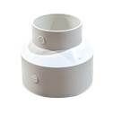 [TLW.W2.040661] PVC Reducer Coupling (6" x 4")