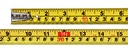 [KES.<2.PGT18M25V] Keson Toggle Series Tape Measure (26'/8m, Imperial/Metric)