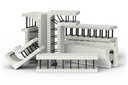 [ALL.WH.BLO0814L] Alleguard ICF R22 (non-stock) (Long 90° Corner)