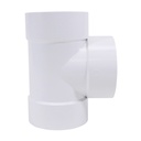 [TLW.WH.040104] PVC 4" Straight Tee