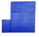 [VIE.ST.STGA-B] Vieira Grand Ashlar Slate Concrete Stamp (Rigid - Blue)