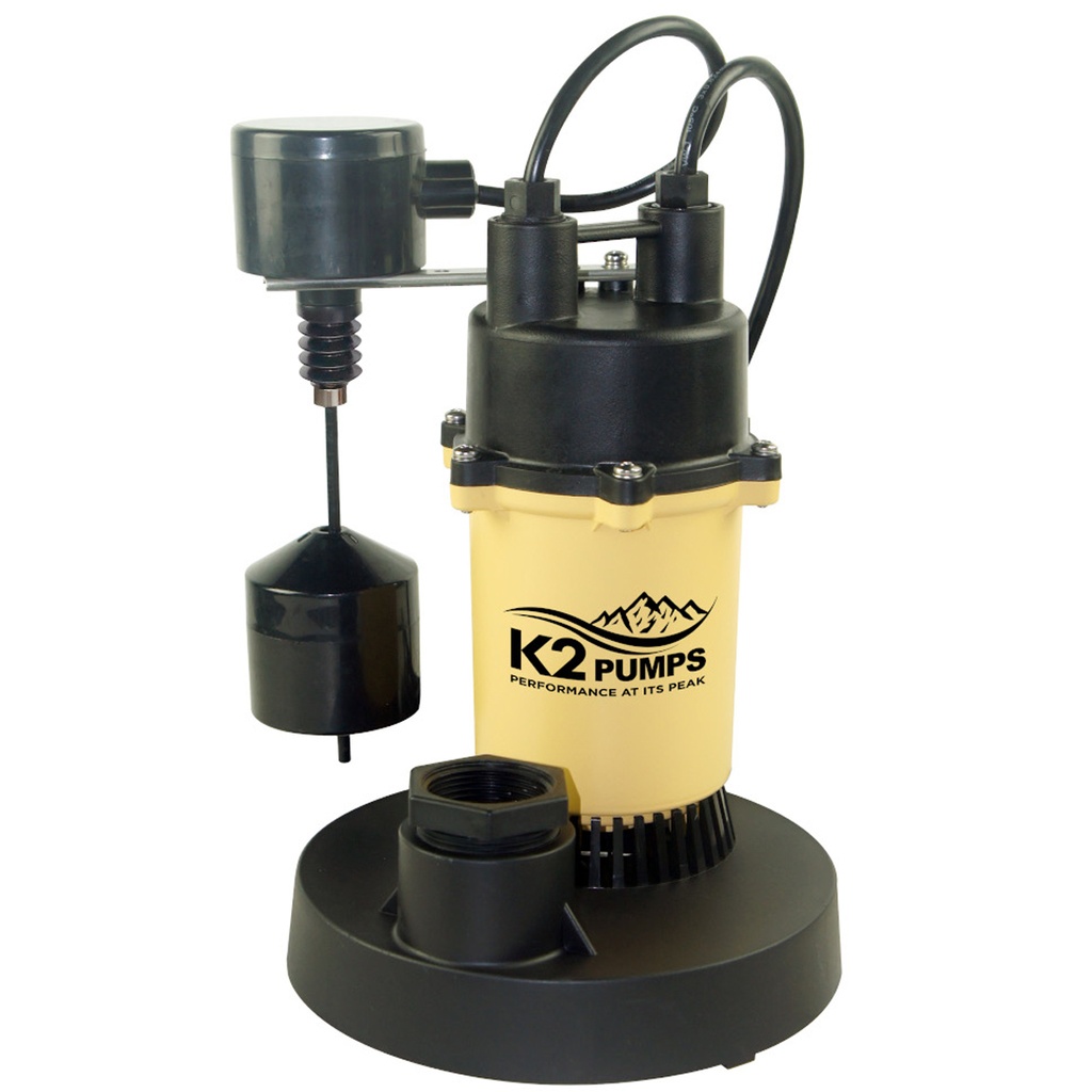 Cast Aluminum 1/3HP Sump Pump