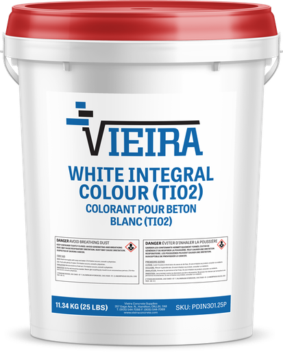 [VIE.WH.PDIN301.11KG] Vieira TiO2 White Integral Colour (Pail)