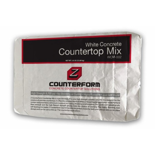 [ZCF.WH.WCM-002] White Countertop Mix 50 lb
