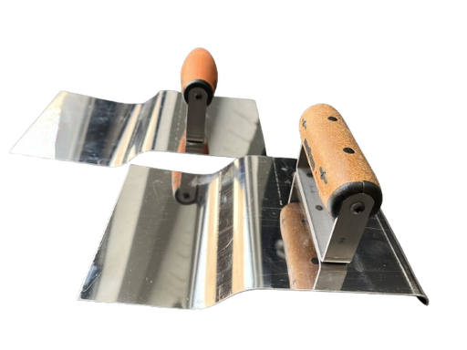Kraft 9" x 6" Stainless Driveway Approach Tool