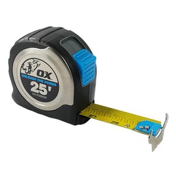 [OXT.<2.P029425] Ox 25' Stainless Steel Tape Measure
