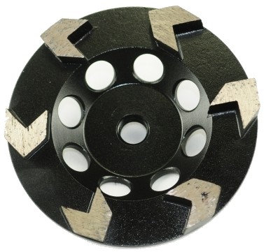 [PEA.<2.DC4CVH] Cup Wheel Arrow 4.5" 5/8-11 Thread