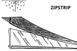 [FMJ.WH.ZS] 1" x 10' Zip Strip