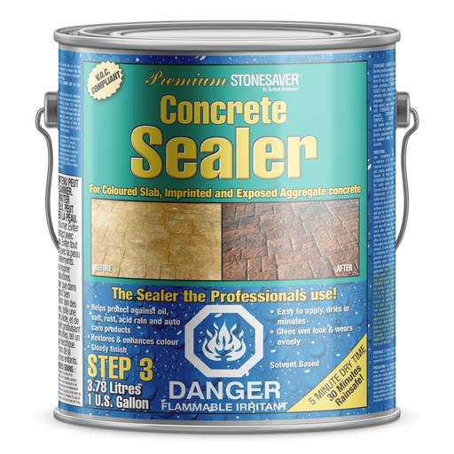 [KOR.W2.SR/CSC] StoneSaver 1 gal Concrete Sealer