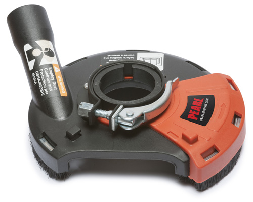[PEA.<2.VAC50EPS] Dust Shroud 4.5" - 5" w/ Slide Nose (phase-out)