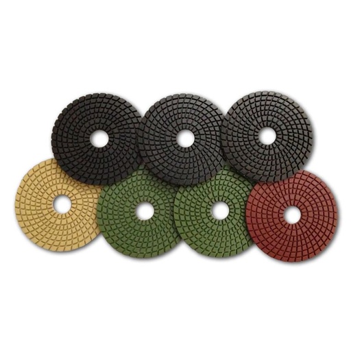 Wet Polishing Pads (7pc Set)