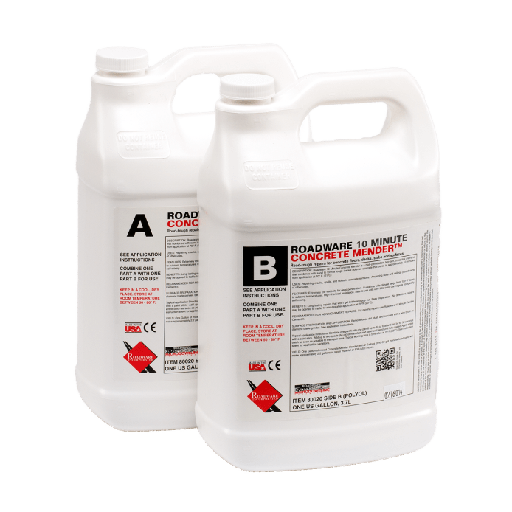 [RDW.<2.70020-SY] Roadware 10 Minute Concrete Mender 2 gal Safety Yellow Repair Resin (non-stock)