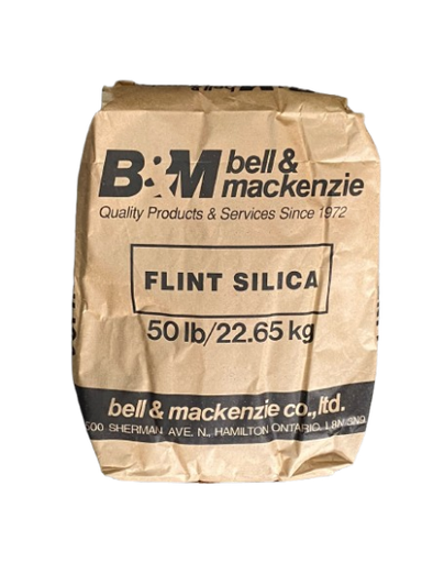 [B&M.WH.Flint] Bell & Mackenzie 50lb Flint Silica Sand (non-stock)