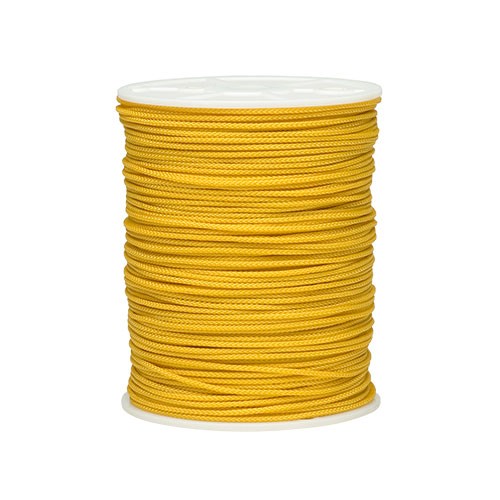 Anvil American 1/8" x 1000' Yellow Diamond Braided Polyethylene String Line