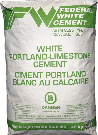 [FWC.WH.42kg] Federal White Cement Type GU 42kg