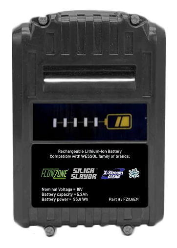 [FLZ.<2.FZAAEM] FlowZone 18V/5.2Ah Lithium Ion Battery Pack