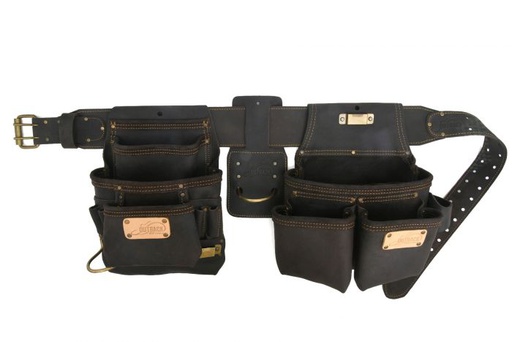 [OXT.<2.OX-P263605] Ox Pro Oil Tanned Top Grain Leather Tool Belt
