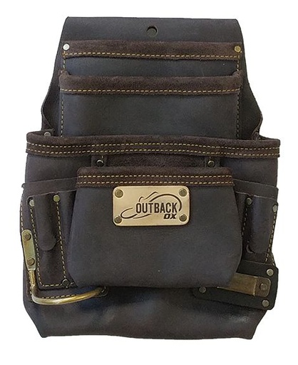 [OXT.<2.P263701] Ox Pro 10 Pocket Oil-Tanned Leather Tool Pouch (phase-out)