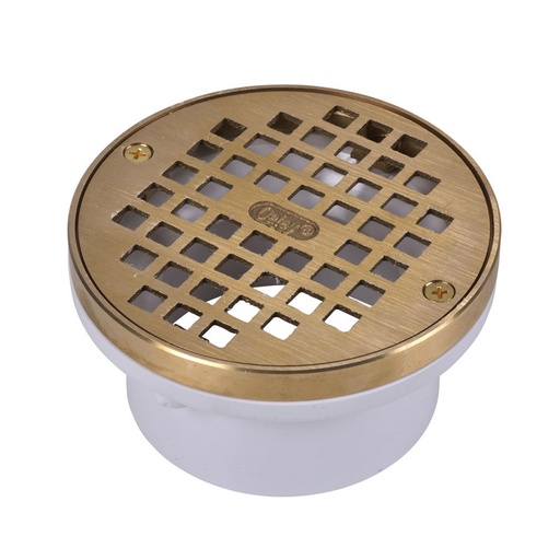 Oatey PVC Drain with 5" Grate