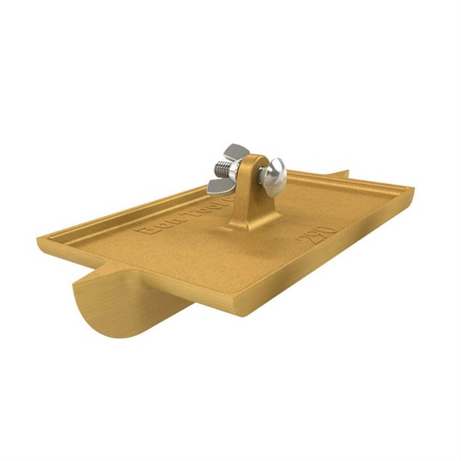 [BON.<2.12-290] Bon Bi-Directional Bronze Walking Groover
