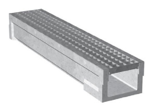[ACO.WH.03612] ACO Self Drainline 150 6" Channel w/ Grate (non-stock)