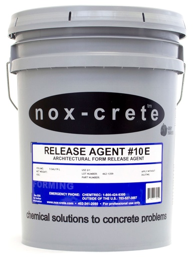 [NOX.WH.RA#10E] Nox-Crete Release Agent #10E