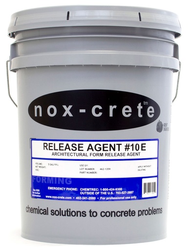 [NOX.WH.RA#10E] Nox-Crete Release Agent #10E