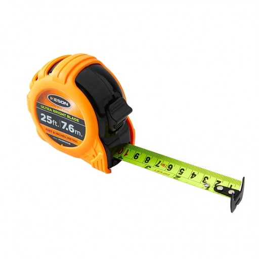 [KES.<2.PG18M25UB] Keson Ultra Bright Tape Measure
