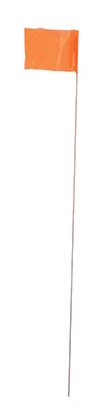 [KES.<2.STK21GO] Keson Surveyor Stake Flags (100pc)