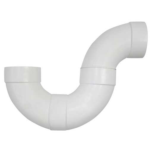 [TLW.WH.040980] PVC 4" P-Trap