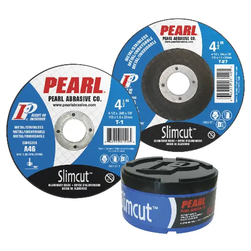 [PEA.<2.CW4532A] Pearl SlimCut™ Aluminum Oxide Thin Cut-Off Wheel